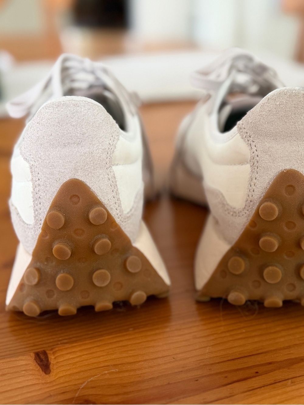 New Balance Women's Sneakers - Taupe & Cream - Picture 4 of 8